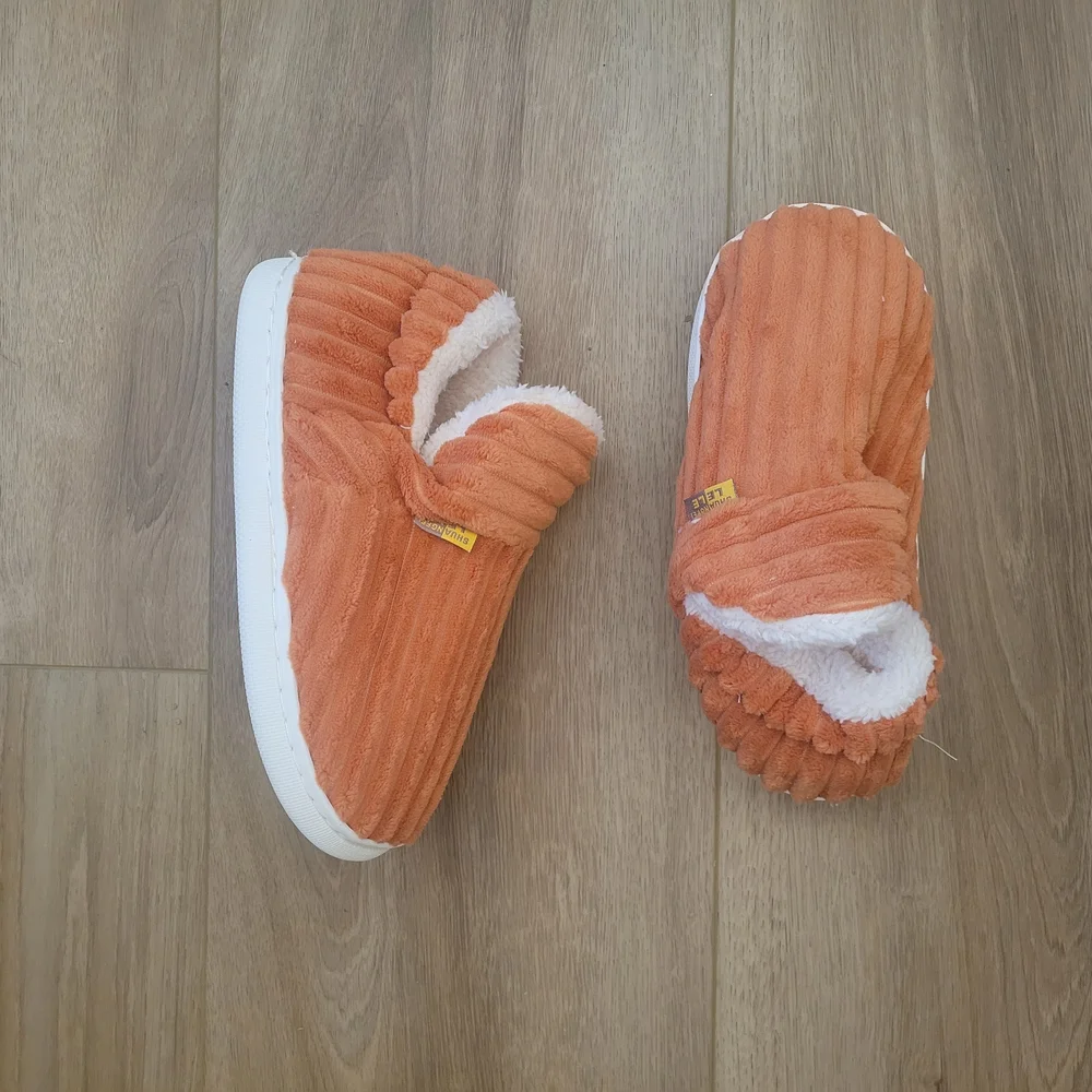 Cozy Orange‎ Slippers
